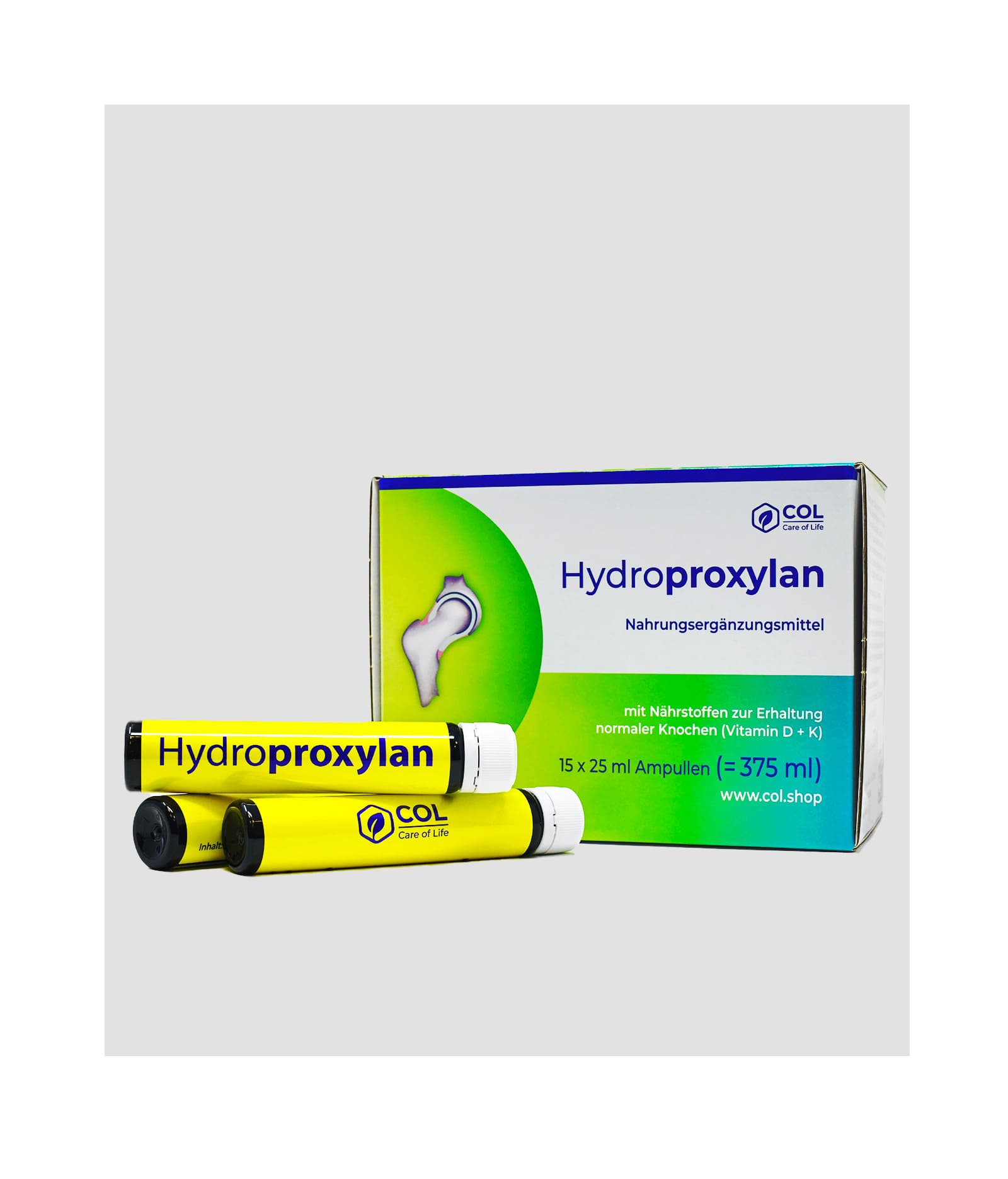 COL Hydroproxylan Nahrungsergaenzungsmittel Ampullen
