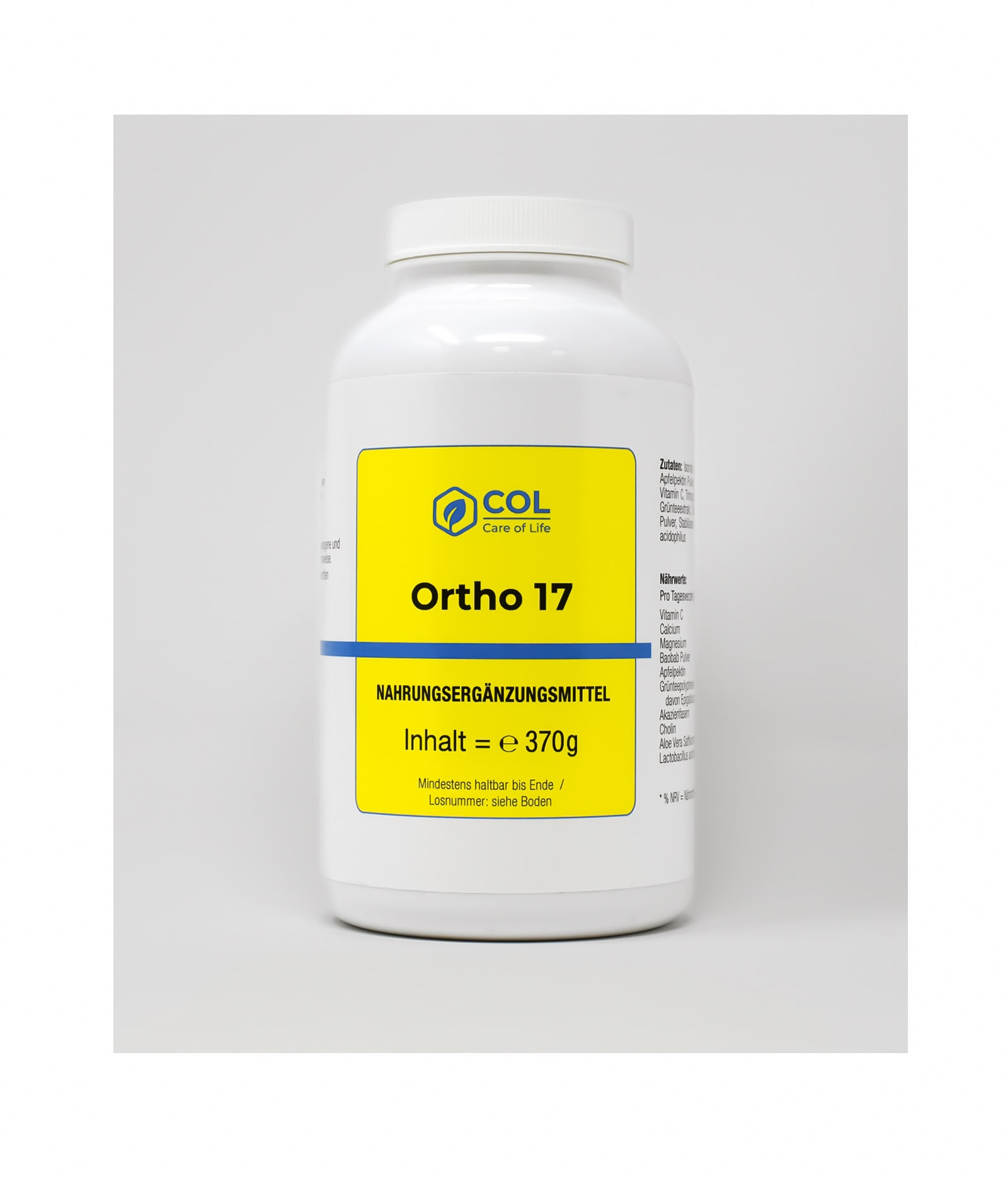 COL Ortho 17 Nahrungsergänzungsmittel