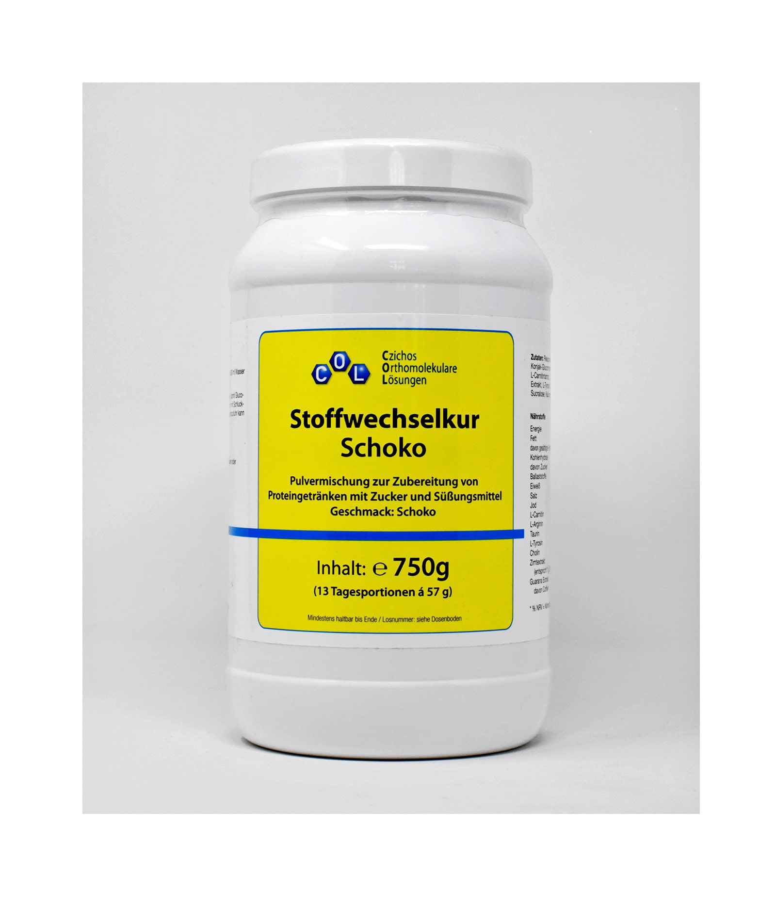 col stoffwechselkur schoko