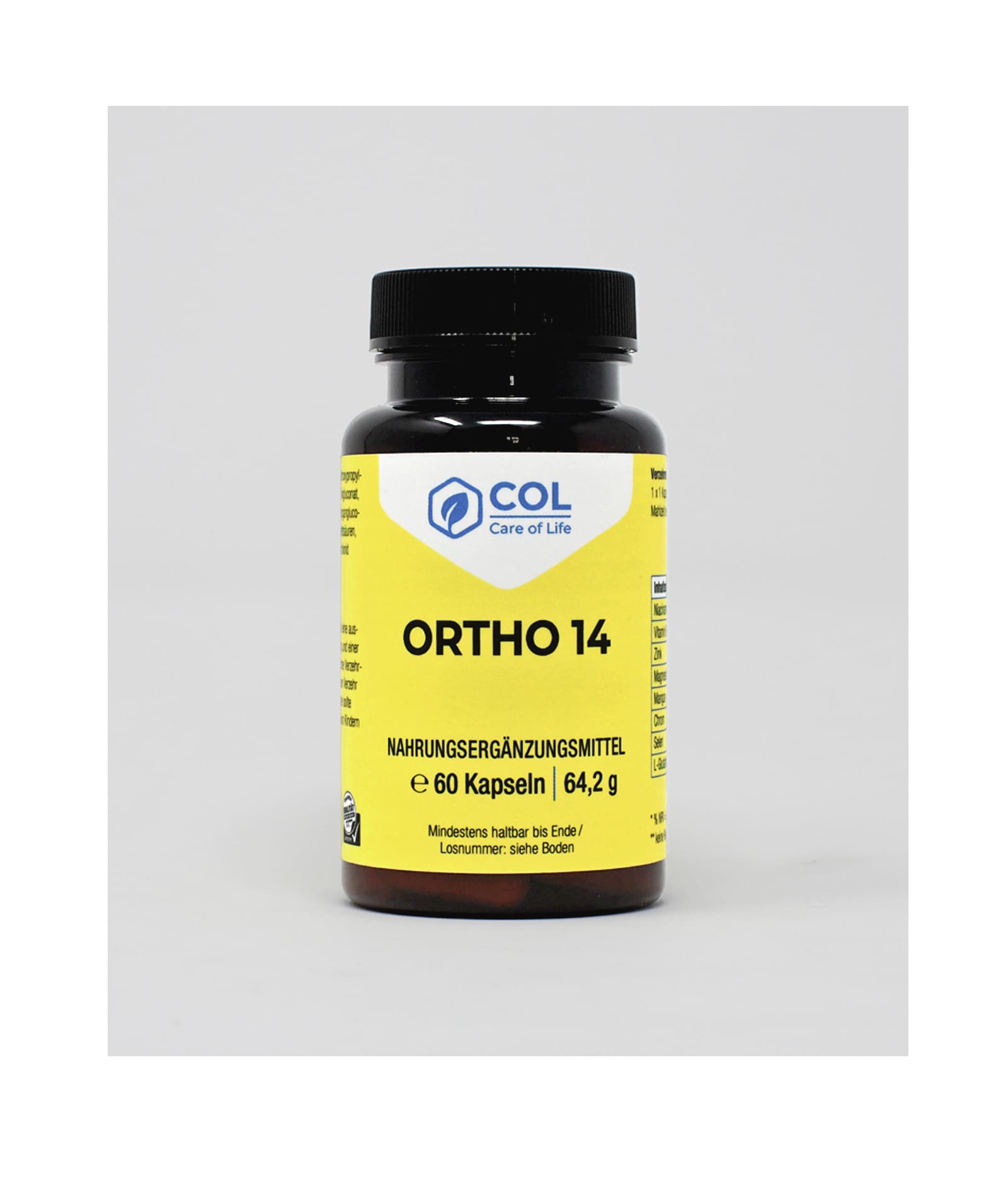 COL ortho 14 Nahrungsergänzungsmittel