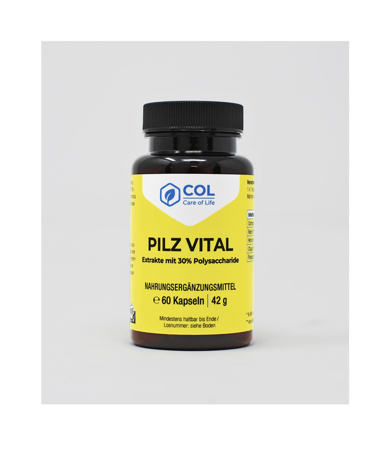 COL Pilz Vital Nahrungsergänzungsmittel